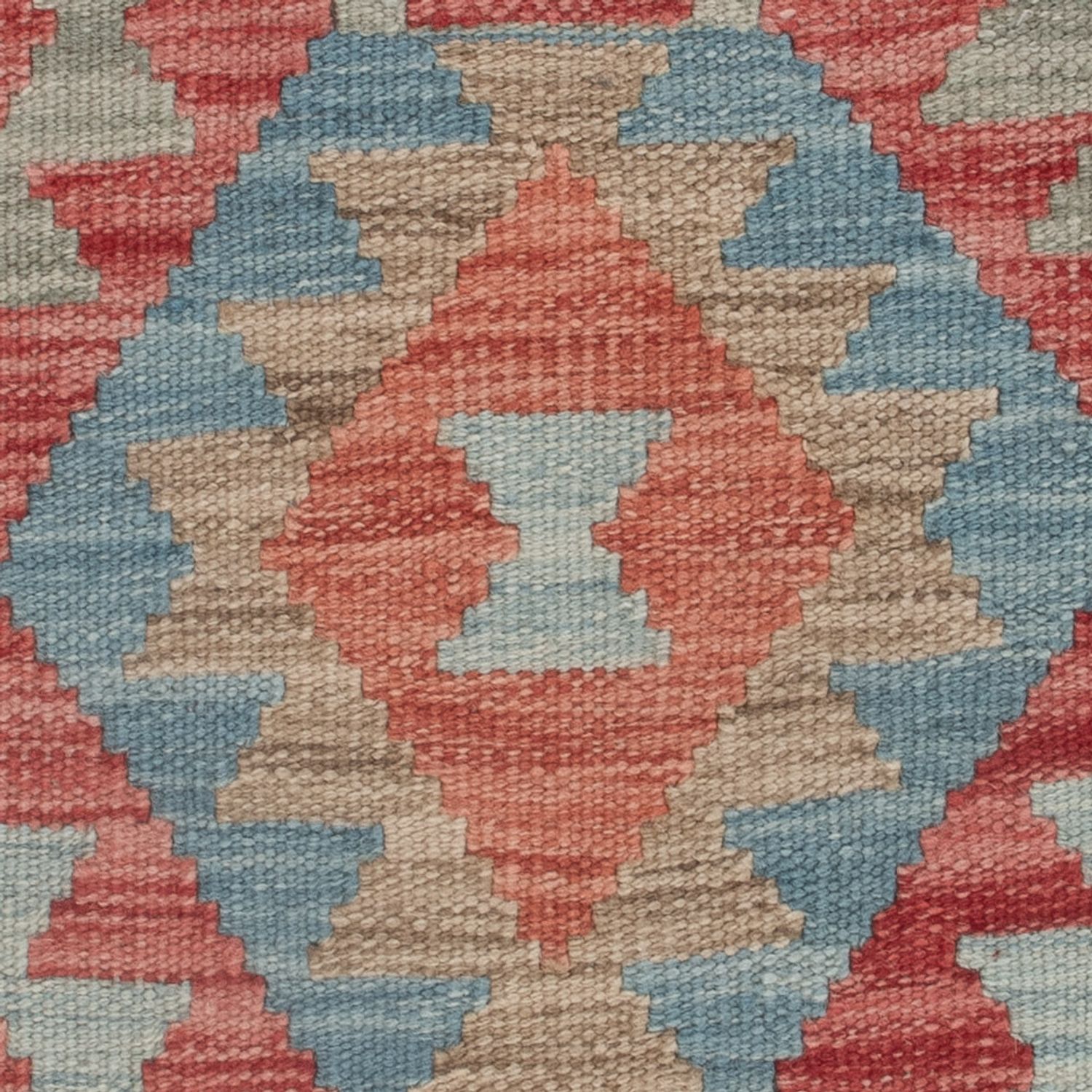 Kelim Teppich - Splash - 108 x 76 cm - mehrfarbig