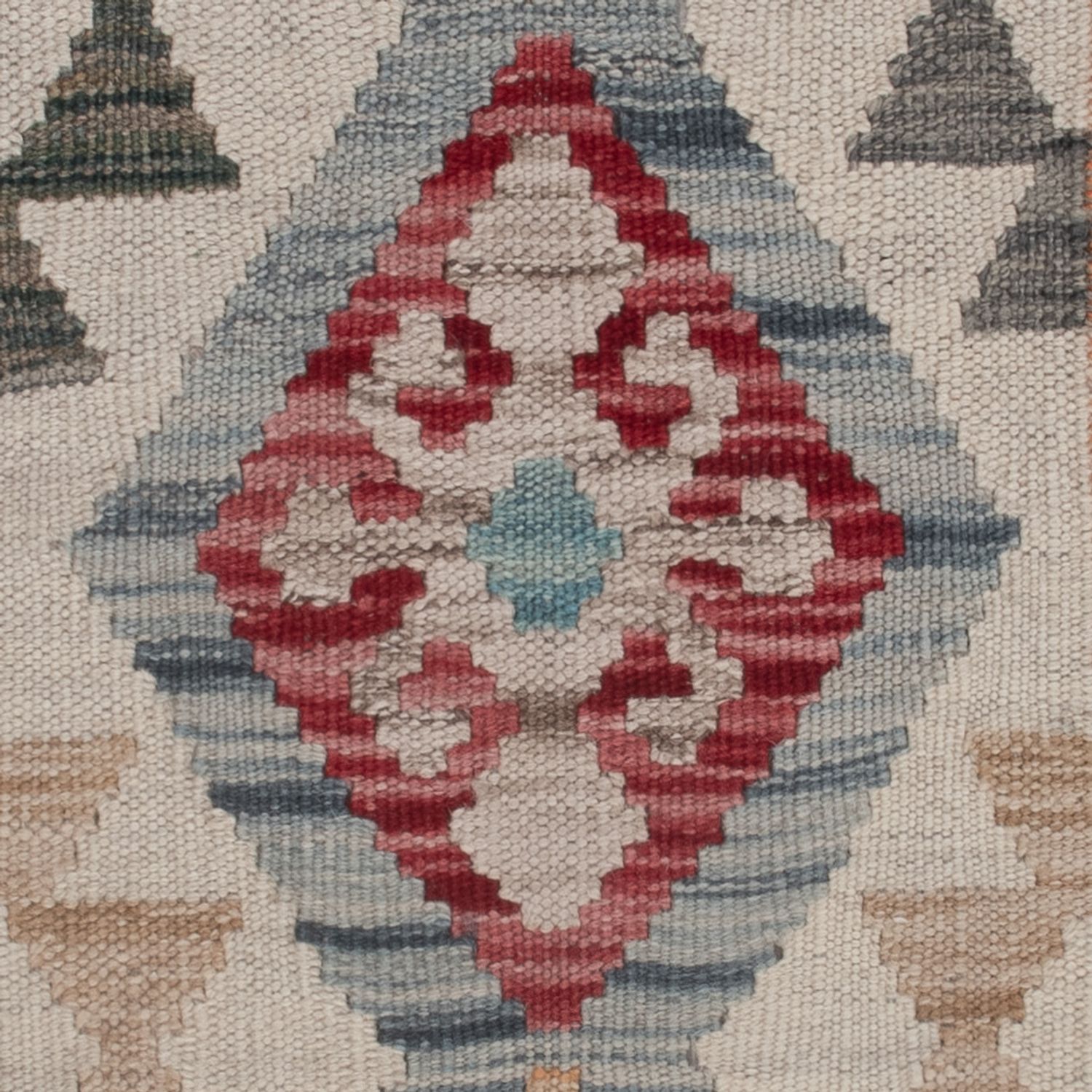 Kelim Teppich - Splash - 117 x 80 cm - mehrfarbig