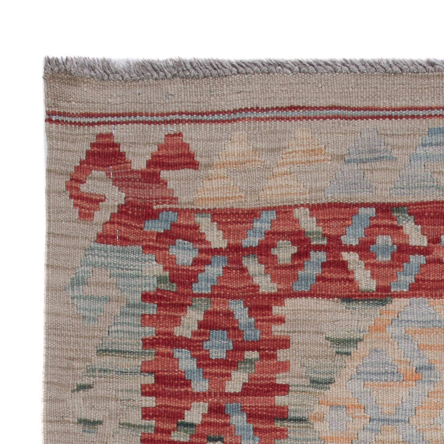 Kelim Teppich - Splash - 119 x 77 cm - mehrfarbig