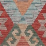 Kelim Teppich - Splash - 122 x 77 cm - mehrfarbig