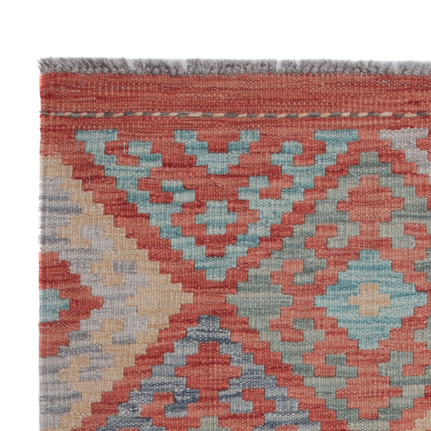 Kelim Teppich - Splash - 128 x 81 cm - mehrfarbig