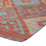 Kelim Teppich - Splash - 128 x 81 cm - mehrfarbig