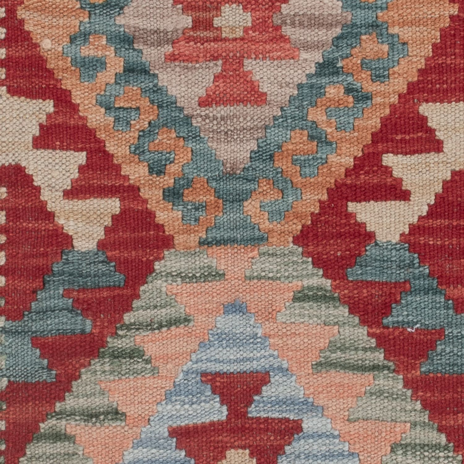 Kelim Teppich - Splash - 129 x 79 cm - mehrfarbig