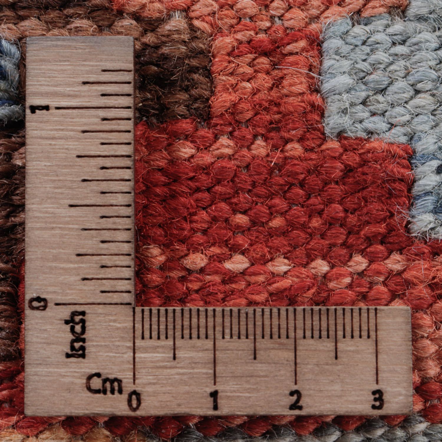 Kelim Teppich - Splash - 121 x 87 cm - mehrfarbig