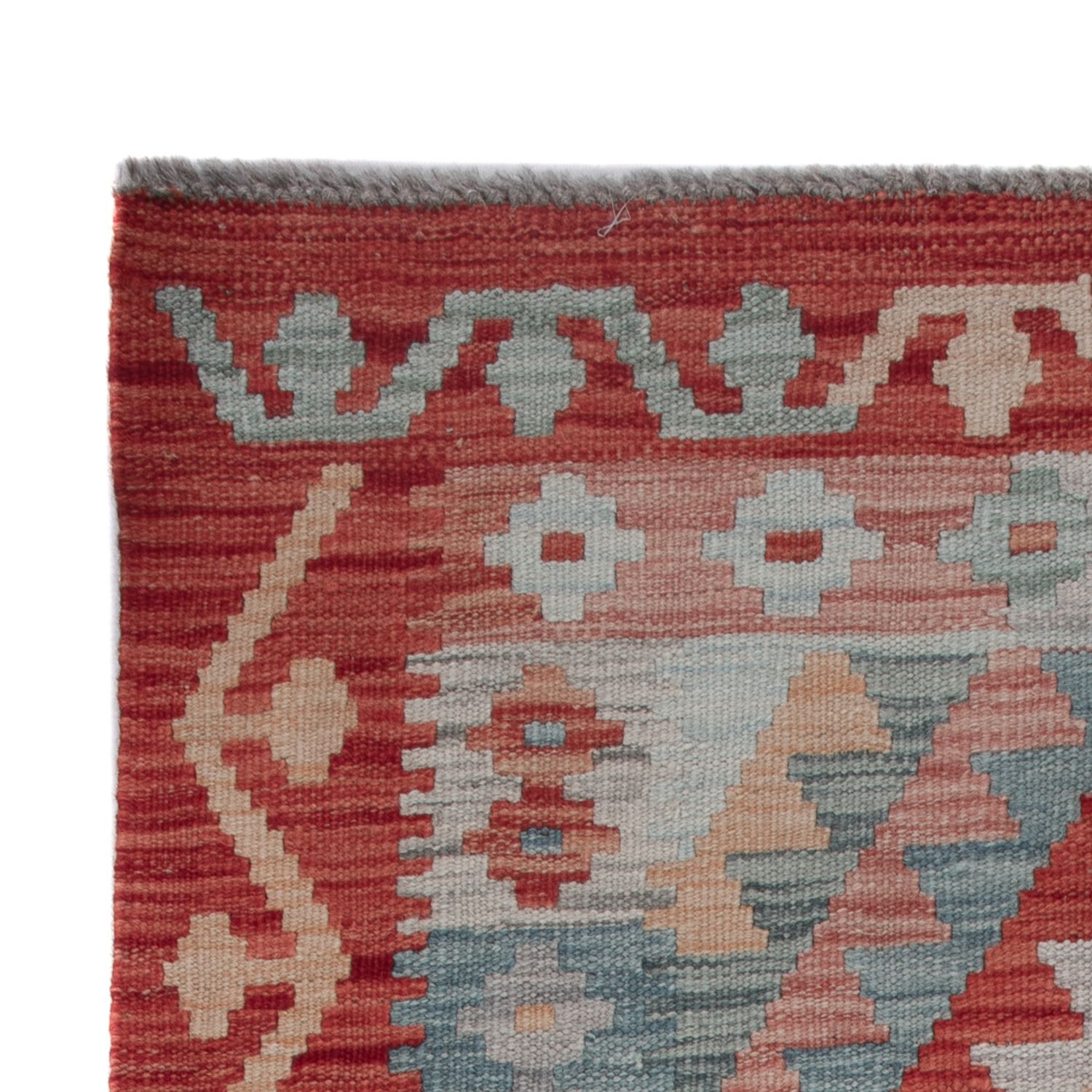 Kelim Teppich - Splash - 154 x 83 cm - mehrfarbig