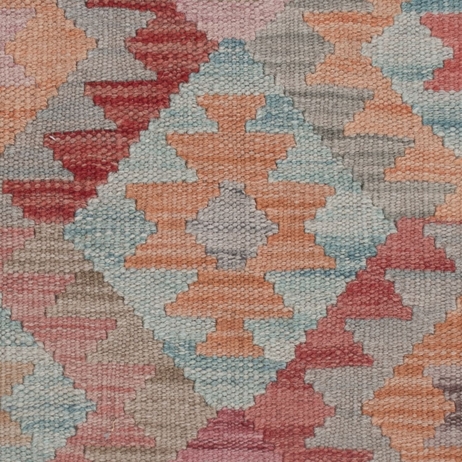 Kelim Teppich - Splash - 129 x 74 cm - mehrfarbig