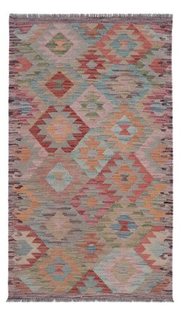 Kelim Teppich - Splash - 129 x 74 cm - mehrfarbig