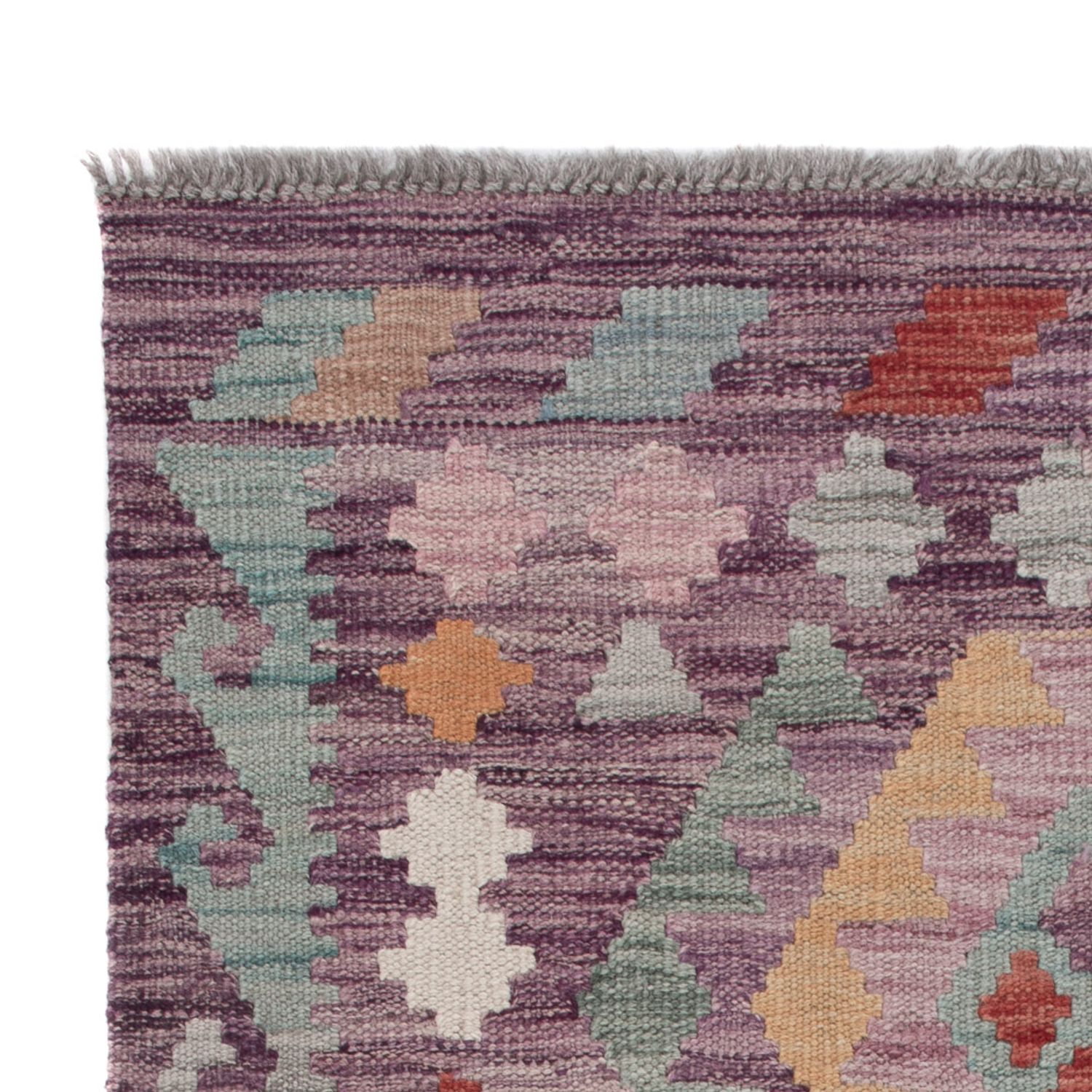 Kelim Teppich - Splash - 125 x 77 cm - mehrfarbig