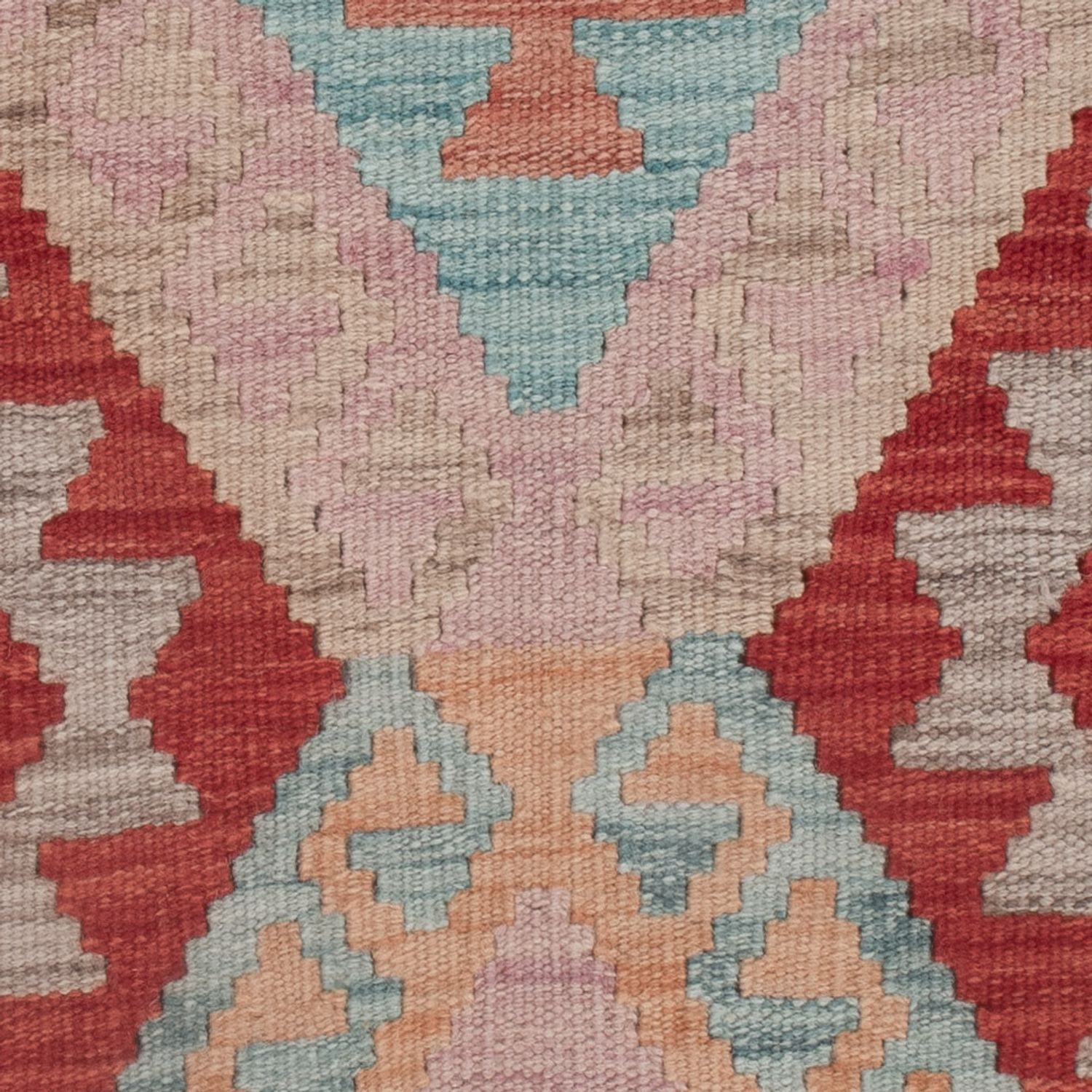 Kelim Teppich - Splash - 129 x 78 cm - mehrfarbig