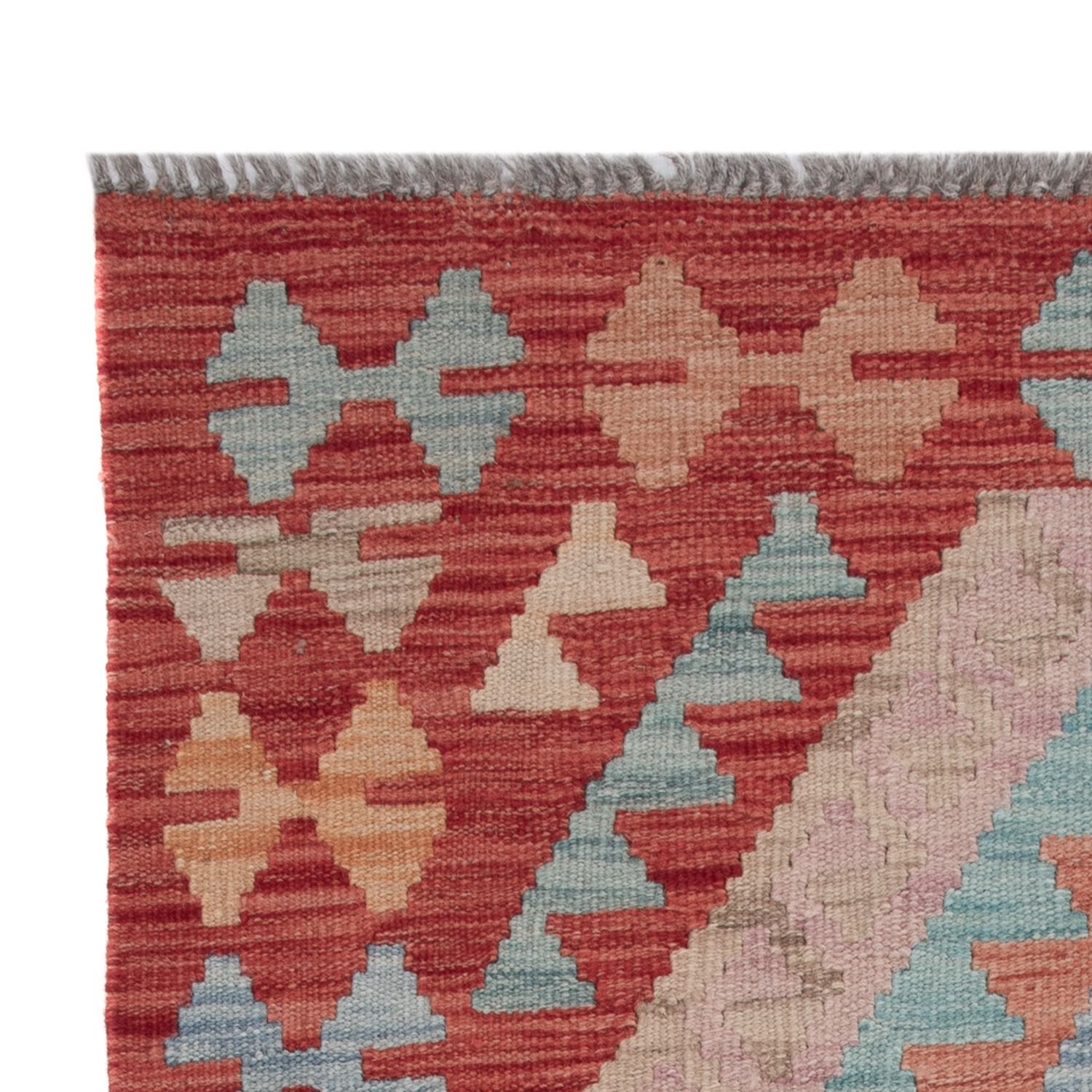 Kelim Teppich - Splash - 129 x 78 cm - mehrfarbig