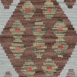 Kelim Teppich - Splash - 131 x 83 cm - mehrfarbig