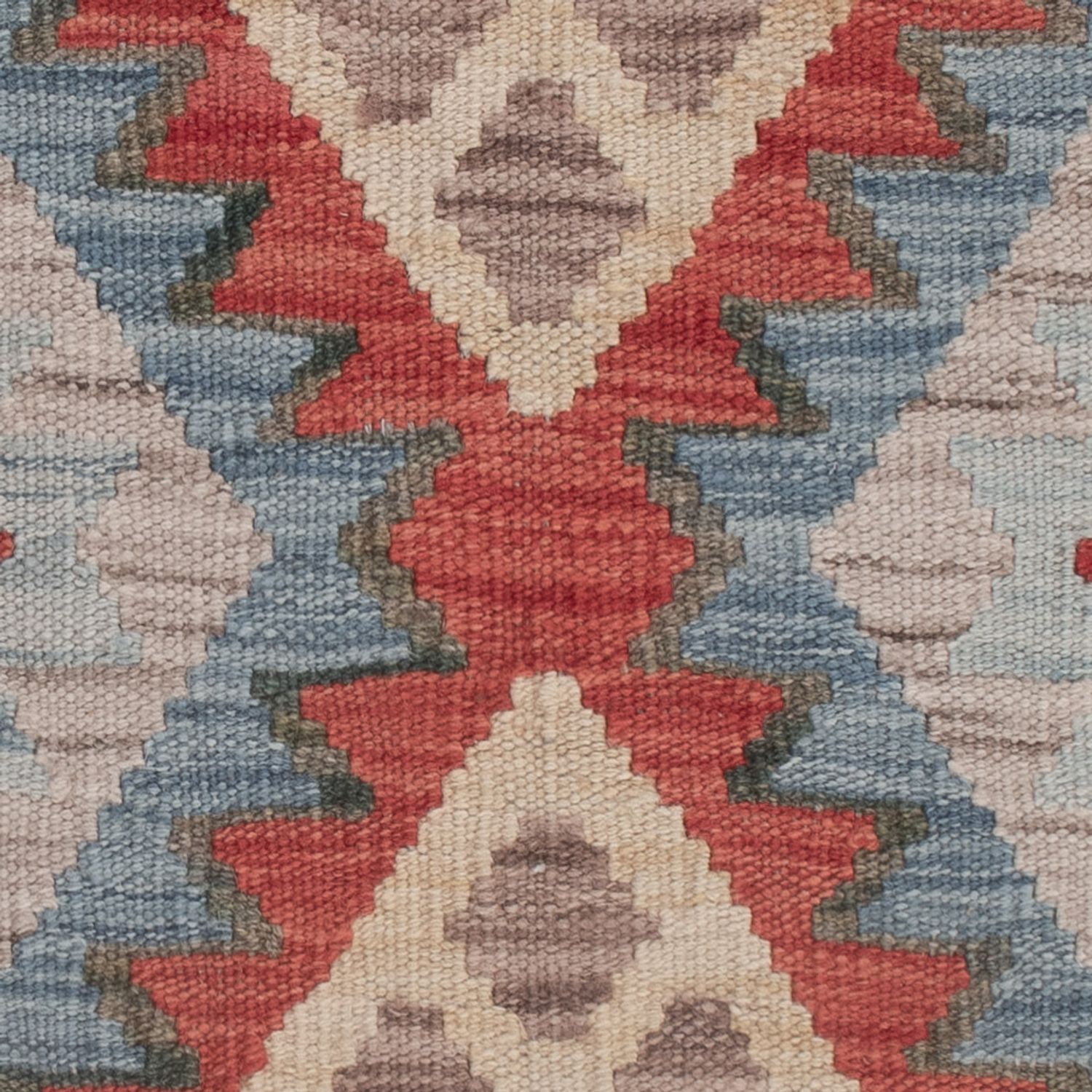 Kelim Teppich - Splash - 114 x 85 cm - mehrfarbig