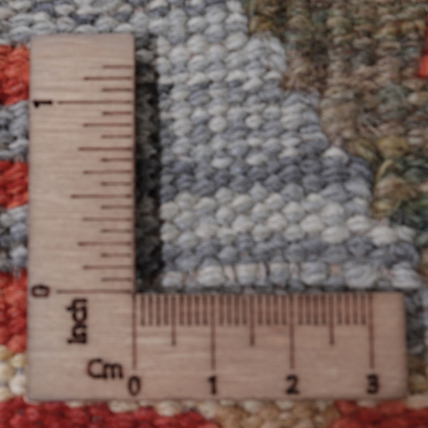 Kelim Teppich - Splash - 114 x 85 cm - mehrfarbig