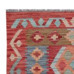 Kelim Teppich - Splash - 114 x 81 cm - mehrfarbig