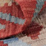 Kelim Teppich - Splash - 114 x 81 cm - mehrfarbig