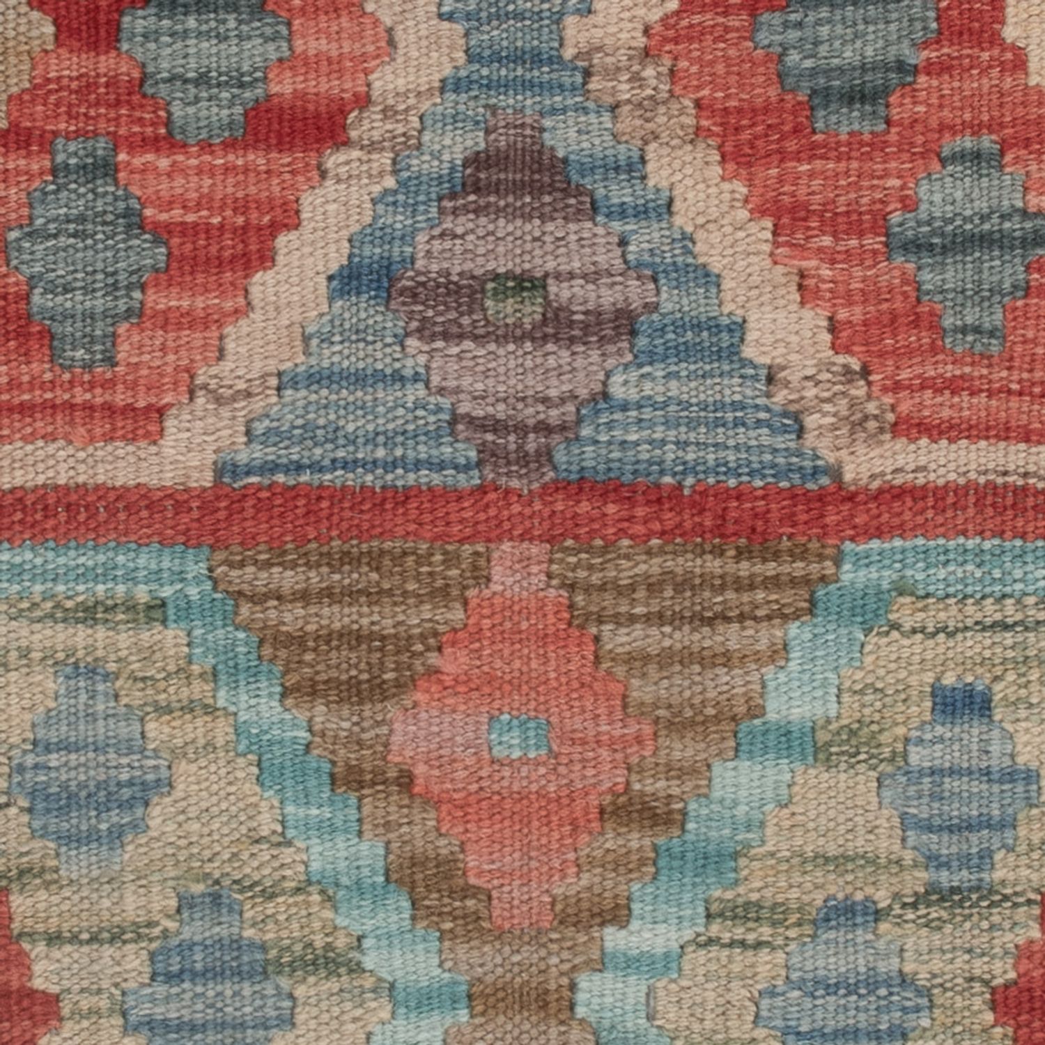 Kelim Teppich - Splash - 124 x 72 cm - mehrfarbig