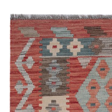 Kelim Teppich - Splash - 123 x 82 cm - mehrfarbig