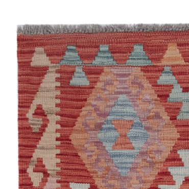 Kelim Teppich - Splash - 129 x 82 cm - mehrfarbig