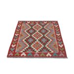 Kelim Teppich - Splash - 123 x 89 cm - mehrfarbig