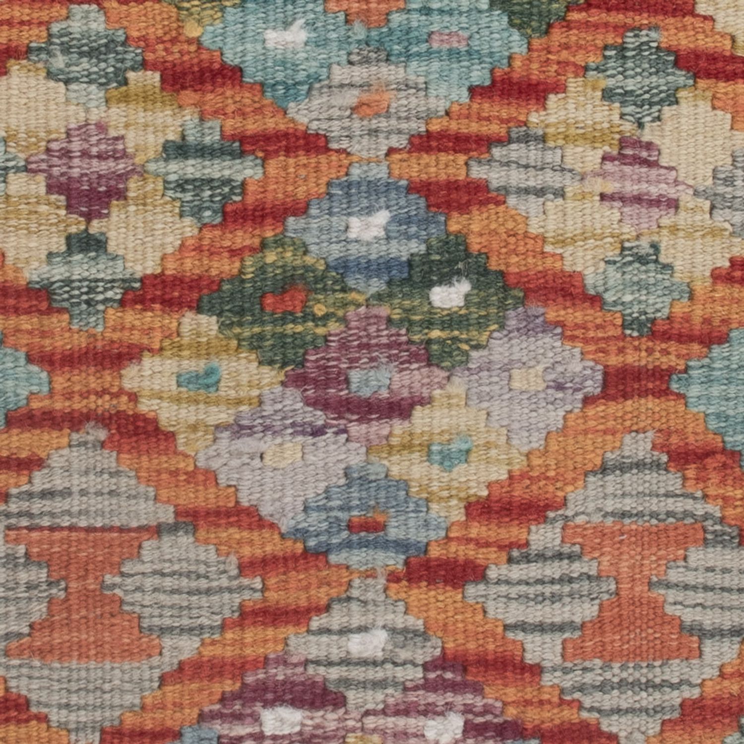 Kelim Teppich - Splash - 118 x 77 cm - mehrfarbig