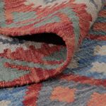 Kelim Teppich - Splash - 126 x 100 cm - mehrfarbig