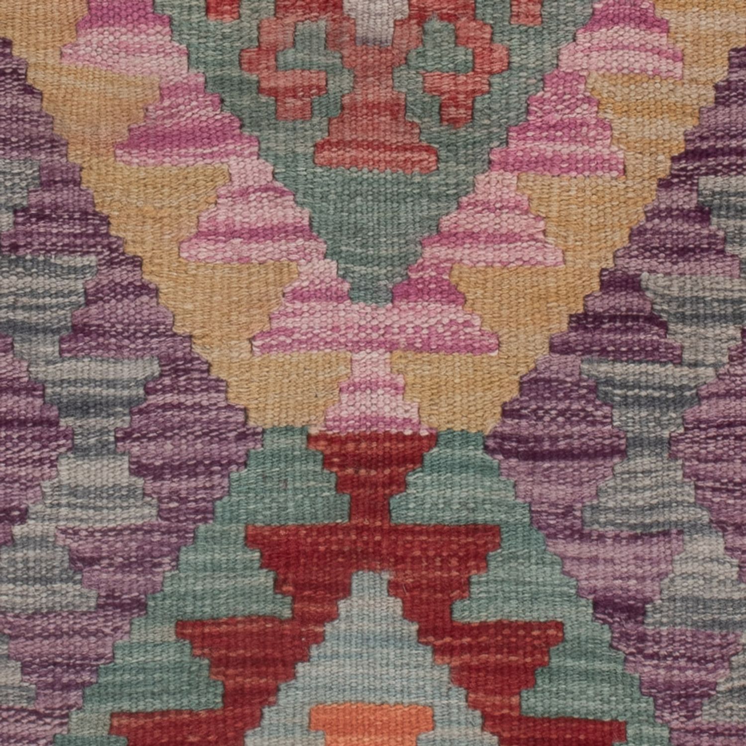 Kelim Teppich - Splash - 126 x 78 cm - mehrfarbig