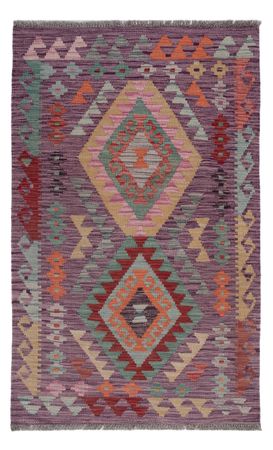 Kelim Teppich - Splash - 126 x 78 cm - mehrfarbig