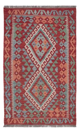 Kelim Teppich - Splash - 136 x 81 cm - mehrfarbig