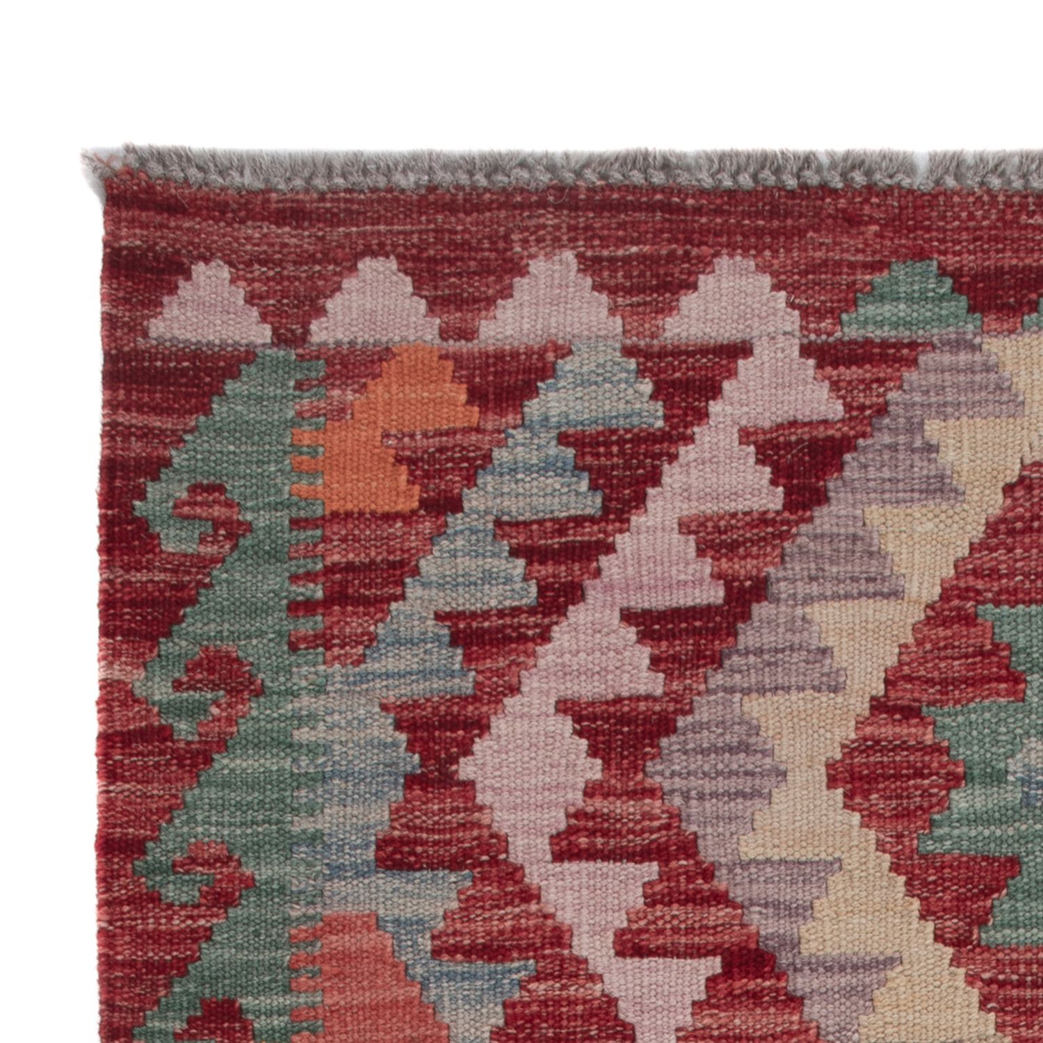 Kelim Teppich - Splash - 122 x 75 cm - mehrfarbig