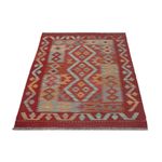 Kelim Teppich - Splash - 123 x 79 cm - mehrfarbig