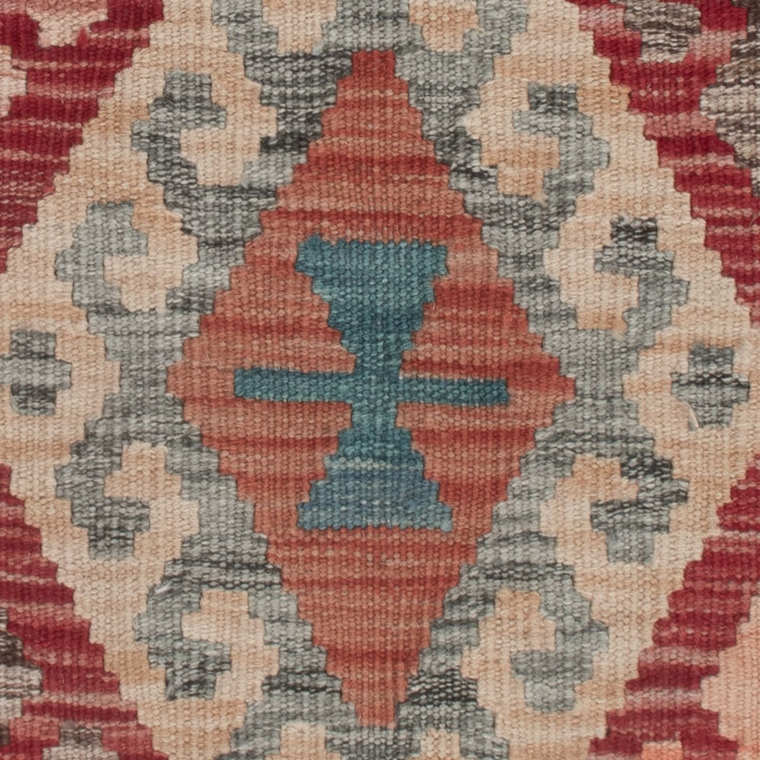 Kelim Teppich - Splash - 124 x 78 cm - mehrfarbig