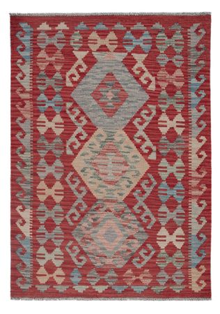 Kelim Teppich - Splash - 122 x 83 cm - mehrfarbig