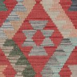 Kelim Teppich - Splash - 124 x 81 cm - mehrfarbig