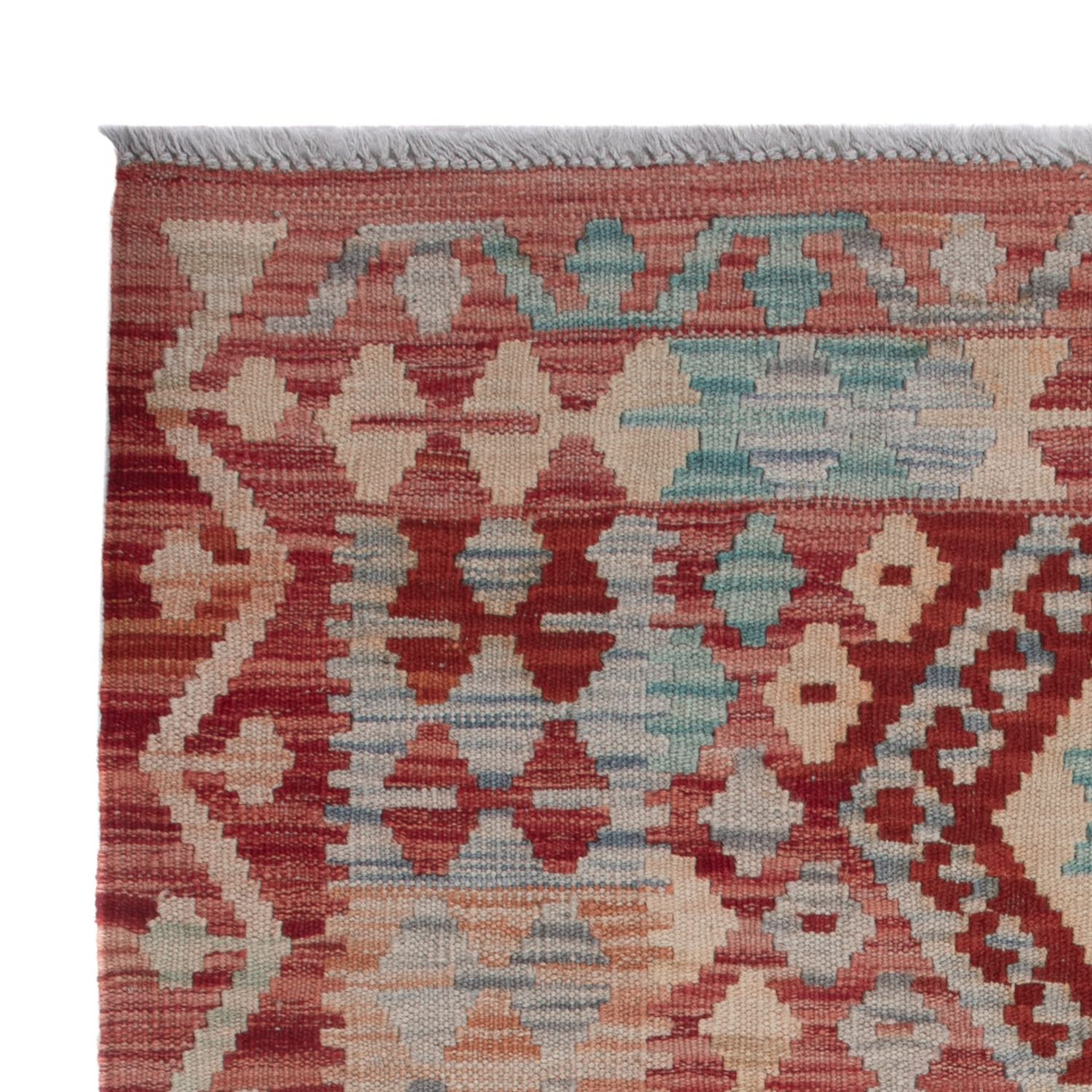 Kelim Teppich - Splash - 127 x 88 cm - mehrfarbig