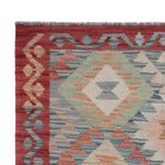 Kelim Teppich - Splash - 127 x 81 cm - mehrfarbig