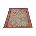 Kelim Teppich - Splash - 127 x 81 cm - mehrfarbig