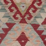 Kelim Teppich - Splash - 113 x 87 cm - mehrfarbig