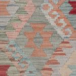 Kelim Teppich - Splash - 123 x 86 cm - mehrfarbig