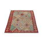 Kelim Teppich - Splash - 123 x 86 cm - mehrfarbig