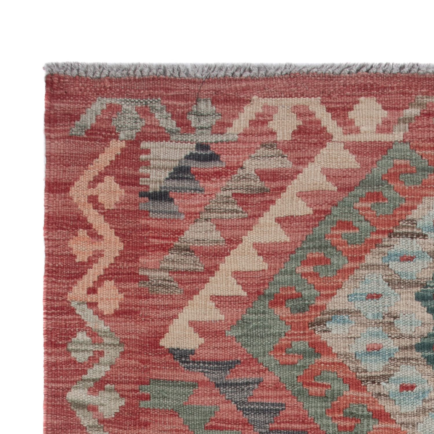 Kelim Teppich - Splash - 130 x 79 cm - mehrfarbig