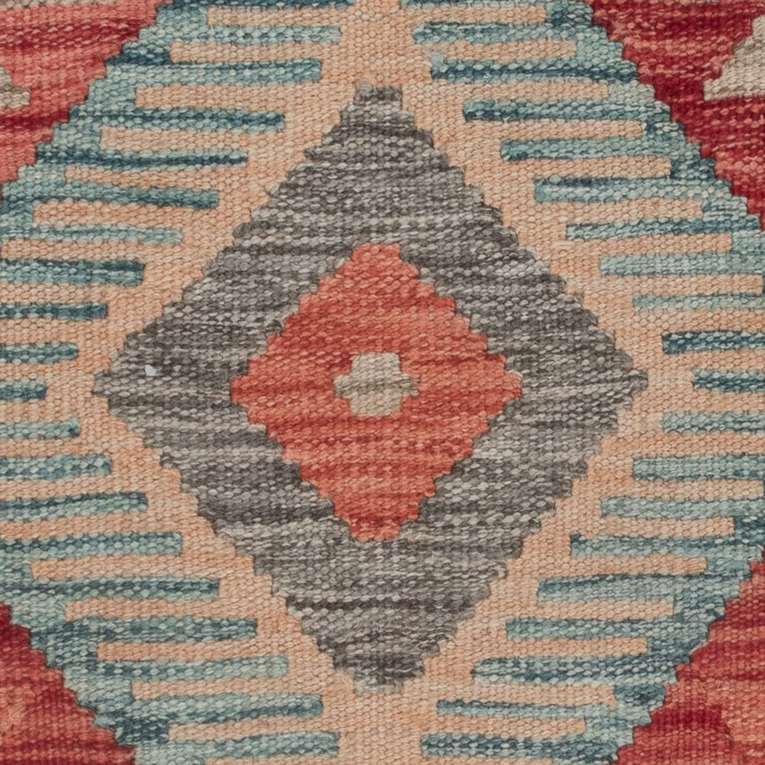 Kelim Teppich - Splash - 113 x 80 cm - mehrfarbig