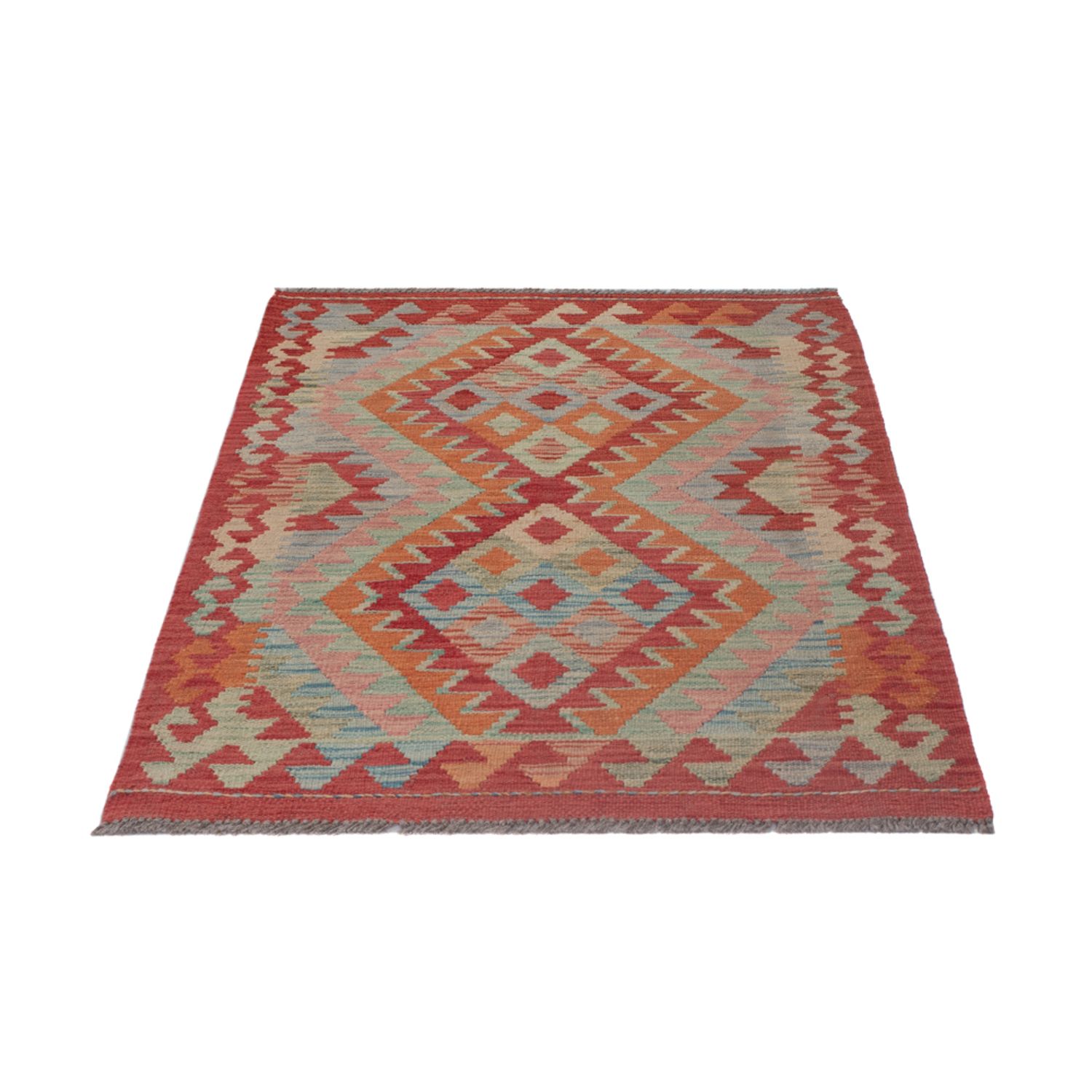 Kelim Teppich - Splash - 120 x 82 cm - mehrfarbig