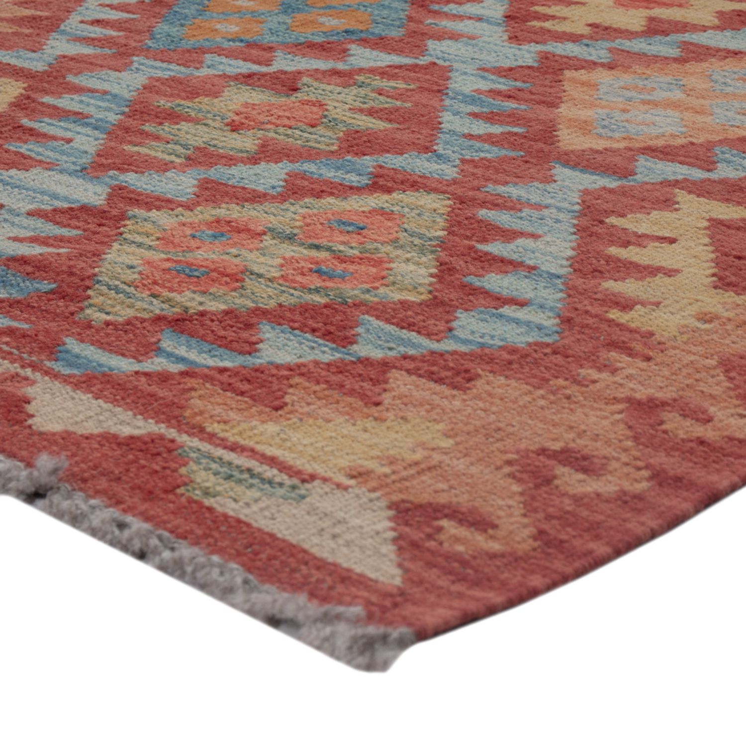 Kelim Teppich - Splash - 131 x 80 cm - mehrfarbig