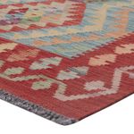 Kelim Teppich - Splash - 128 x 89 cm - mehrfarbig