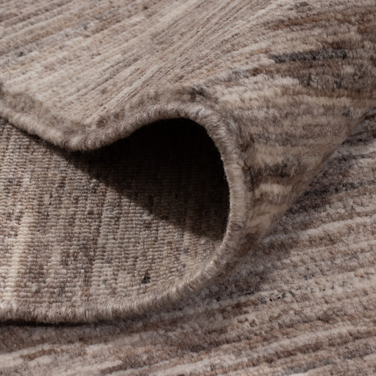 Berber Teppich - 340 x 249 cm - dunkelgrau