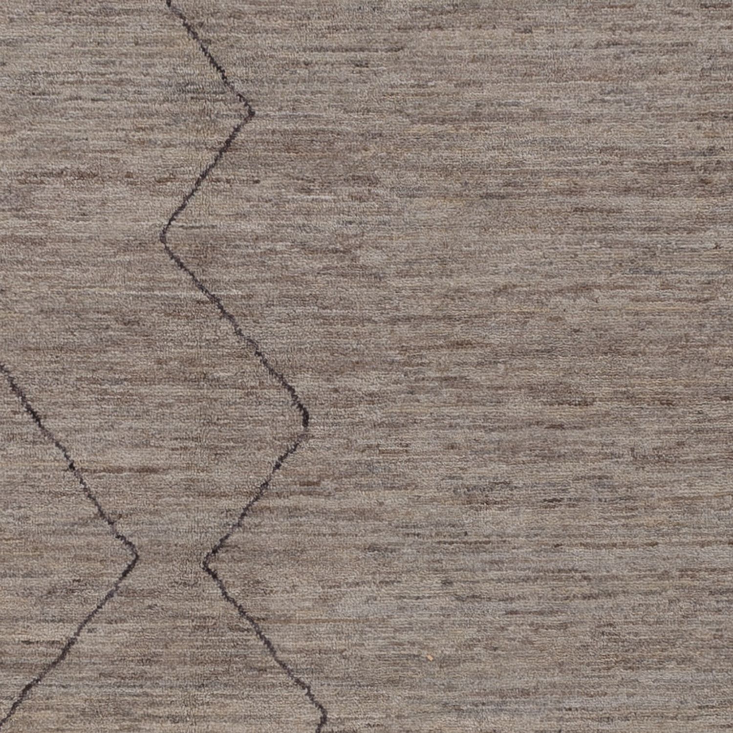 Berber Teppich - 347 x 256 cm - grau