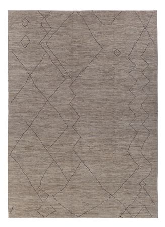 Berber Teppich - 347 x 256 cm - grau