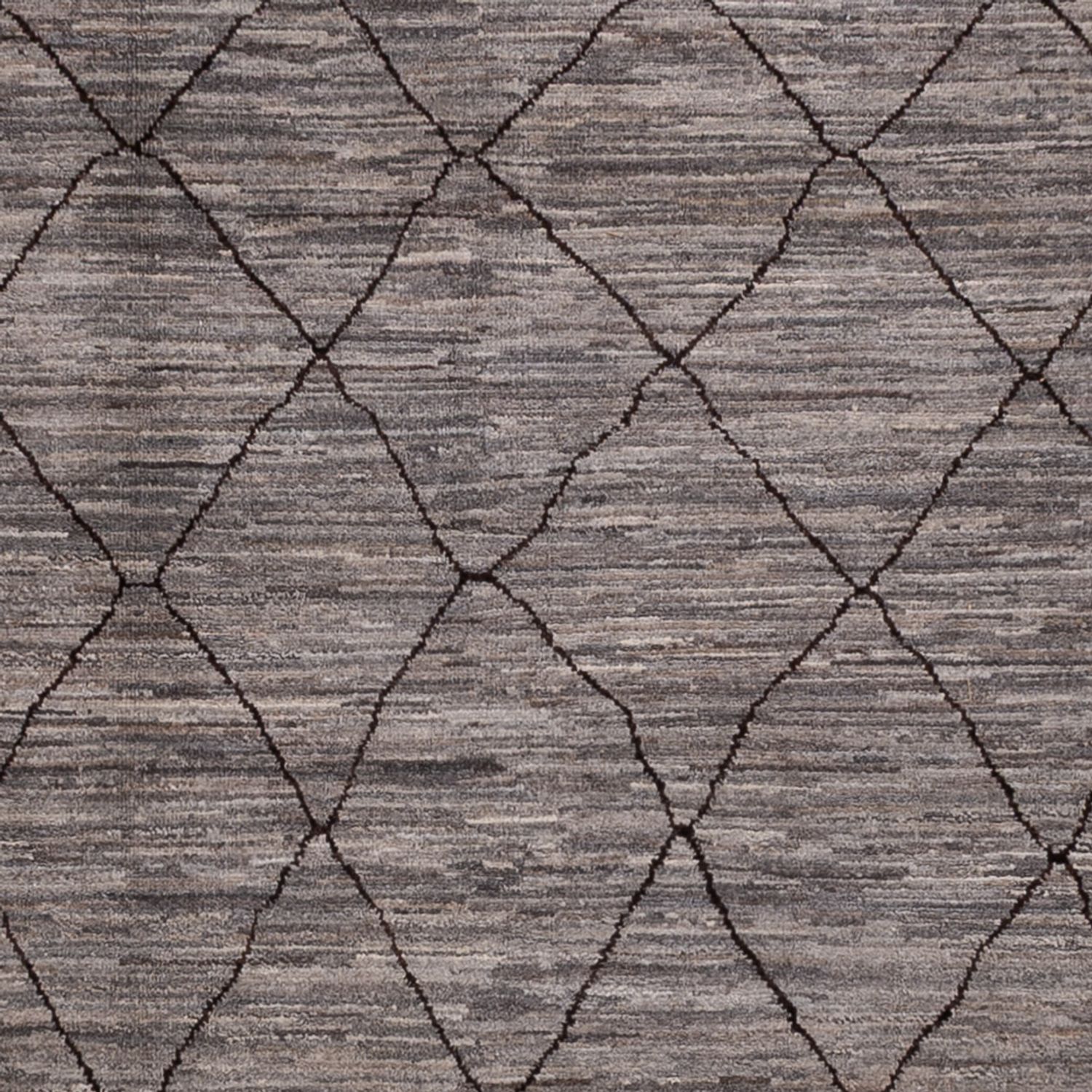 Berber Teppich - 344 x 256 cm - dunkelgrau