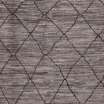 Berber Teppich - 344 x 256 cm - dunkelgrau