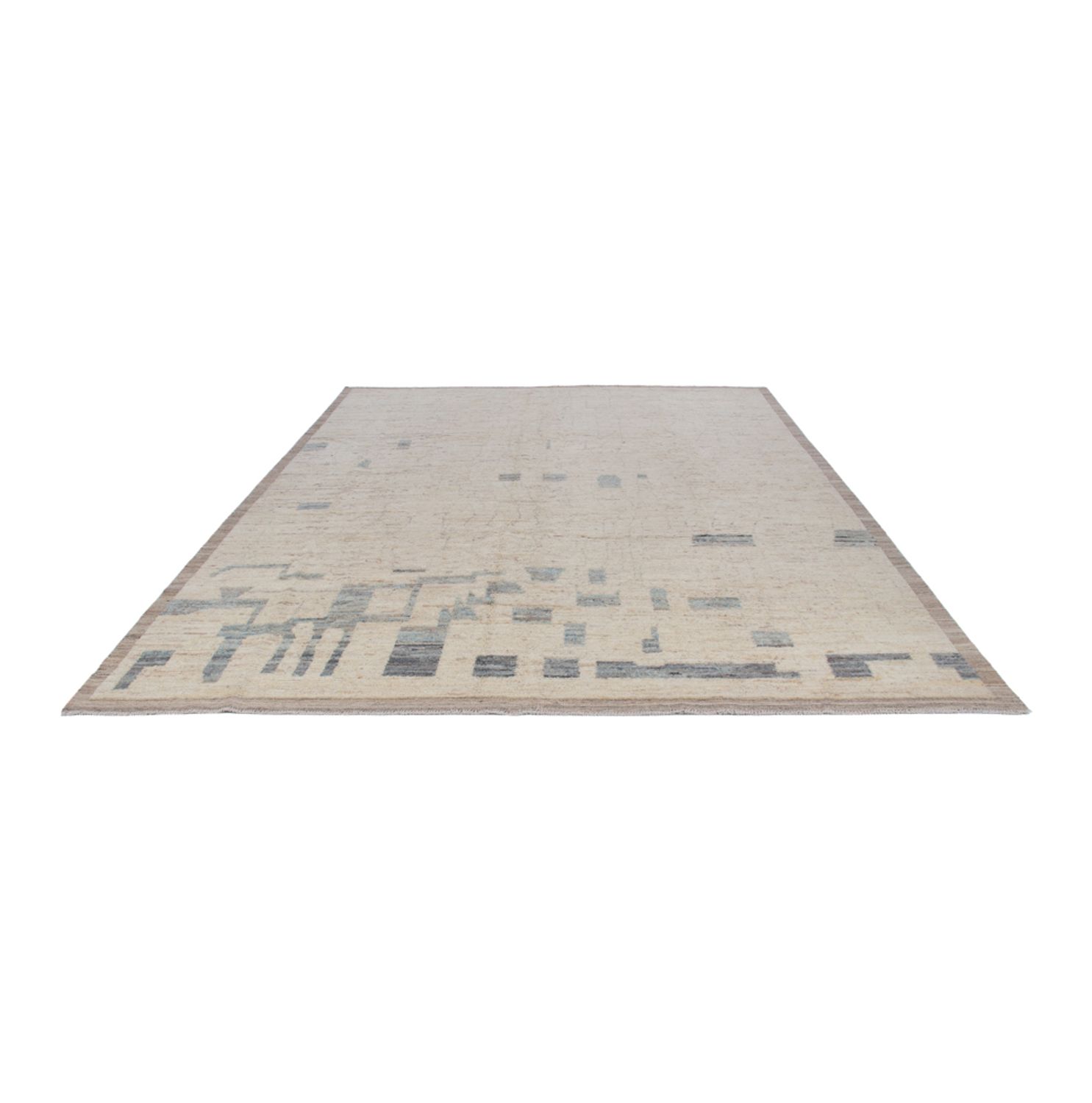 Alfombra bereber - 343 x 256 cm - gris